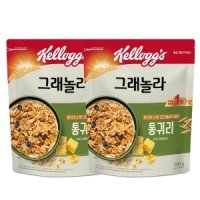 켈로그 통귀리 그래놀라 500g 2개