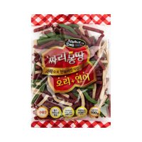 에이티바이오 알파독 짜리몽땅 오리 연어 100g