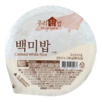 시아스 우리집밥 백미밥 210g