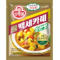 오뚜기 백세카레 순한맛  1kg  1개