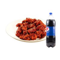 치킨더홈 순살불닭볶음치킨 + 음료1.25L