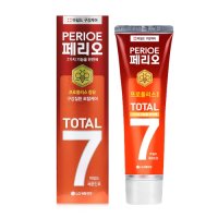 엘지생활건강 페리오 토탈7 마일드 레몬민트 치약 120g