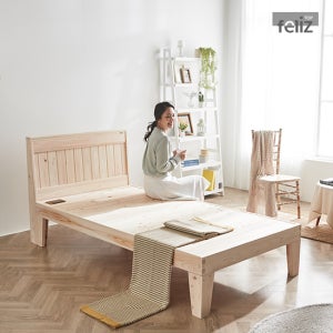 탑펠리즈 루크 편백원목100% 온열 침대SS