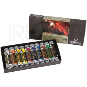 120000 렘브란트 ROC 유화물감 10색 베이직세트 (15ml) - 01C310