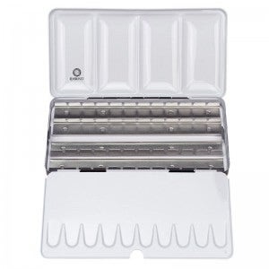 110000 렘브란트 고체물감 빈팬 빈케이스 파레트 48칸 (half pan) - 메탈케이스 - 2A50838648