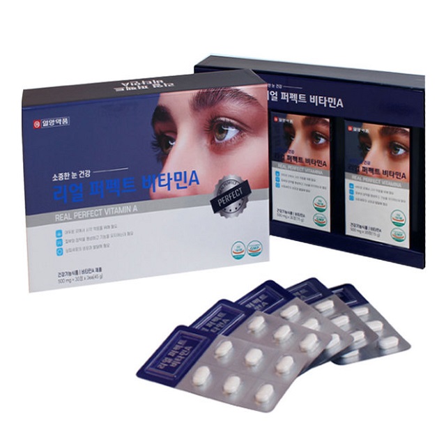 <b>일양약품</b> 리얼 퍼펙트 <b>비타민A</b>  500mg x 30정 x 3개입