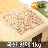 생참깨 1kg /22년산 국내산 100%-볶지 않은 깨