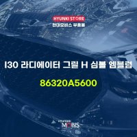 I30 라디에이터 그릴 H 심볼 엠블럼 (86320A5600)