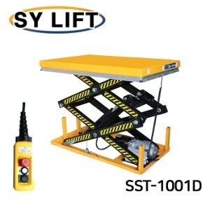 SY리프트 2단형 고정식 전동 테이블 리프트 단상220V/삼상380V SST-1001D