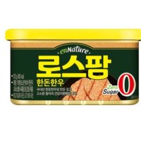 롯데푸드 롯데햄 로스팜 한돈한우 200g