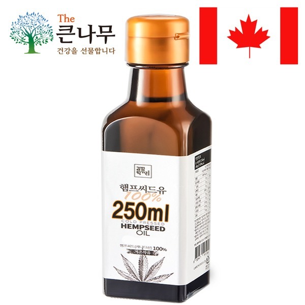 대마유 HEMPSEEDOIL 대마종자씨유 100% 효능 3개월분