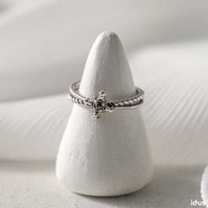 [실버/14K] 별의 파편 반지, 달토끼