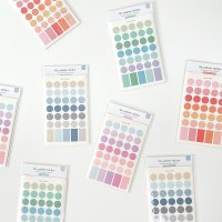 프롬더페이지 My palette 원형스티커