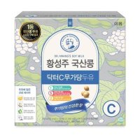 이롬 황성주 국산콩 무가당두유 190ML*16