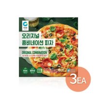 청정원 오리지널 콤비네이션 피자 360g  x 3개