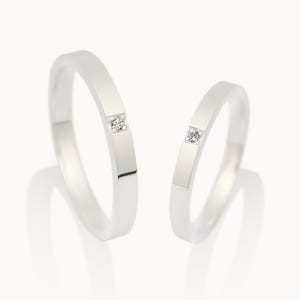 [블렌도프] 플랫 슬림 랩 다이아몬드 커플링 [실버925] BDRG12
