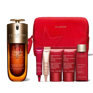 [롯데백화점] 클라랑스 [롯데단독] 더블세럼 G9 75ml 세트 (홀리데이 파우치+ 디럭스 5종 증정) LE1206839009