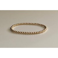 bead bracelet 헐리웃 셀럽 여성여자 골드비드 골드볼 팔찌