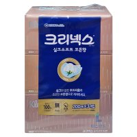 유한킴벌리 크리넥스 실크소프트 코튼향 200매 3입