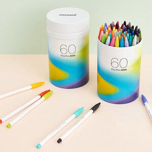 모나미 프러스펜 60색 세트