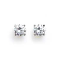 캣즈 솔리테어 캐럿귀걸이 Silver925 Solitaire carat Earrings