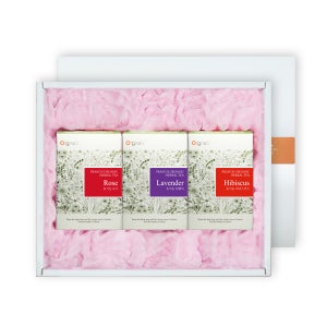오가뷰 [여자친구를 위한] 유기농 허브티 3종 선물세트(로즈·라벤더·히비스커스) /로즈데이선물