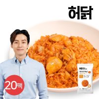 [허닭]닭가슴살 깍두기 곤약볶음밥 250g 20팩