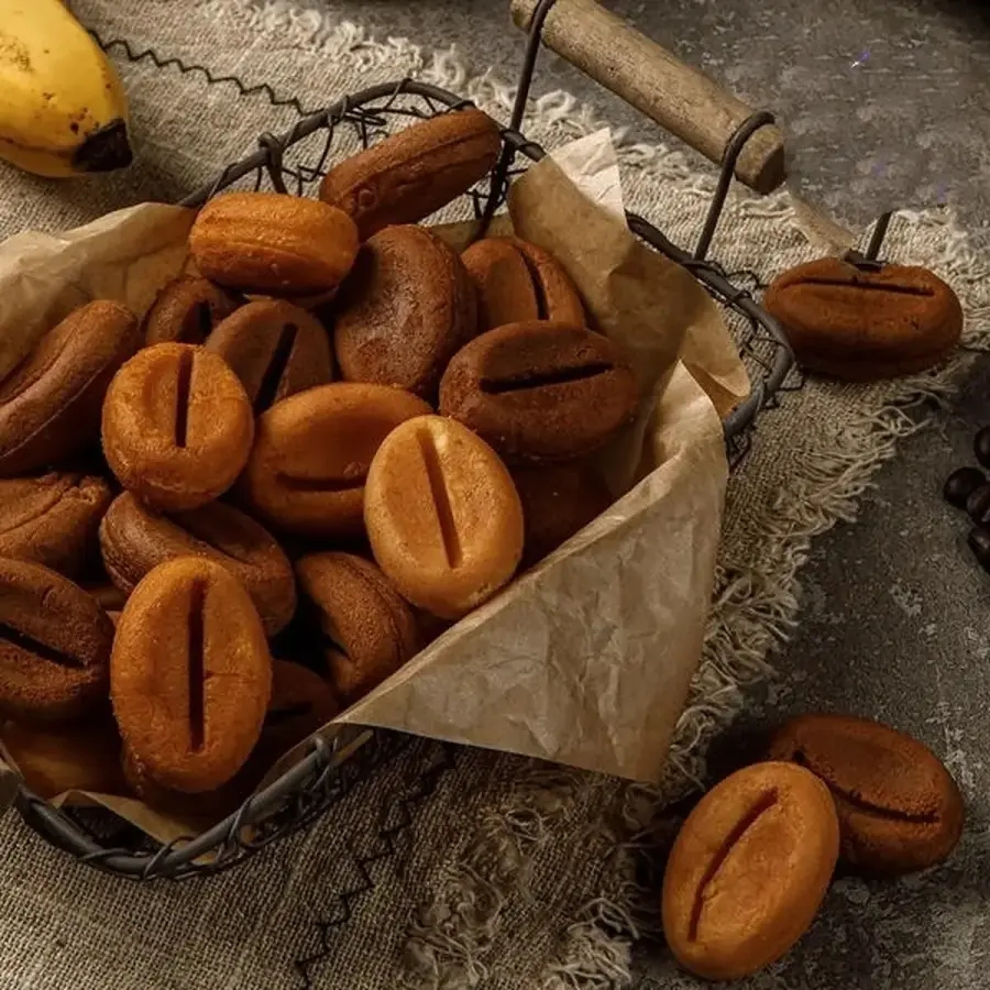 커피콩빵 카페 빵지순례 디저트 빵