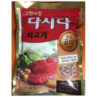 CJ제일제당 다시다골드쇠고기 600g