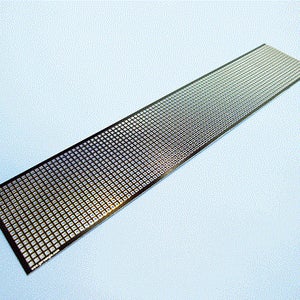 [LD45] 50 x 250 휘어지는 사각만능기판 (양면) 플렉시블 만능PCB 납땜