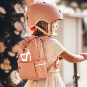 스쿳앤라이드 유아가방 로즈 리플렉티브 미아방지가방 키즈백팩