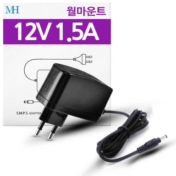 DC 12V1.5A 어댑터 전원코드 일체형 아답터