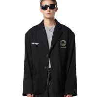 [인프랩]GLOBE LOGO BLAZER