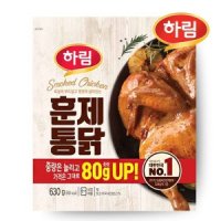 하림 하림 훈제 통닭 630g 냉동치킨 닭강정 피자 후라이드