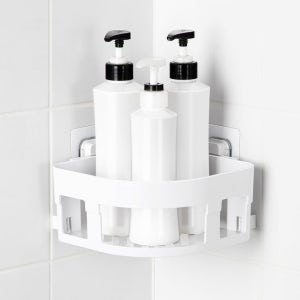 디허브 밀착패드 코너선반 200 접착식 부착식