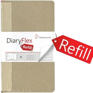 11500 하네뮬레 다이어리플렉스 리필 100g 라인 줄 (ruled) 18.2x10.4cm 리필 1권 (80매입) - (10 628 671) - 캘린더 달력 플래너