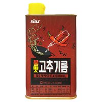 시아스 불맛 고추기름 500ml