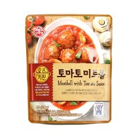 오뚜기 오즈키친 토마토 미트볼 파우치 250g