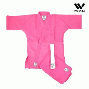 야와라 아카데미450 컬러 유도복 핑크/블랙색상 -흰띠증정-