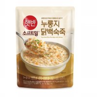 CJ제일제당 CJ 햇반 소프트밀 누룽지닭백숙죽 (420G)