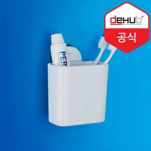 디허브 화이트 포켓120 다용도수납 흡착
