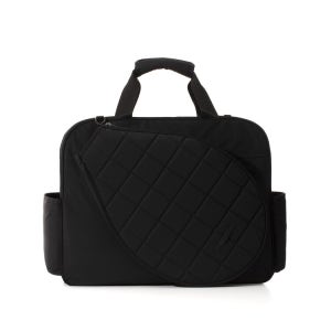 테니스 토트백 러브포티 퀄팅 라켓 토트백 블랙