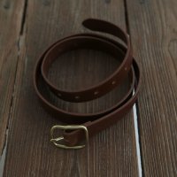 [유르트] Square Basic Belt_Brown [YA101_BR]