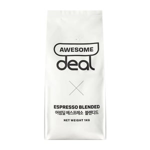 어썸딜 에스프레소 1kg 고소한 블렌드커피