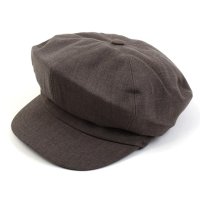 Gray Low Poly Newsboy Cap 뉴스보이캡