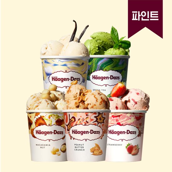 하겐다즈 아이스크림 파인트