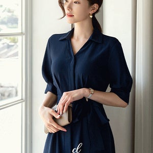 [6천장판매/여름베스트]아피네 핀턱 원피스(롱,미니)[단독특가]