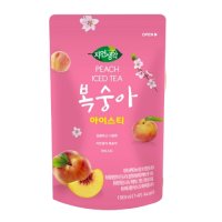 희창유업 자연생각 복숭아 아이스티 190ml