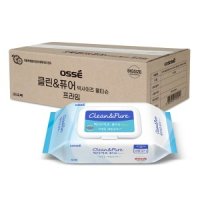 오쎄 클린앤퓨어 빅사이즈 물티슈 프라임 60매 x 10팩