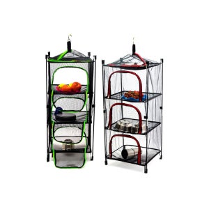 이티엔커머스 3단 건조망 캠핑 식기 캐비넷망 건조대 낚시 차박 설거지 보관 용품